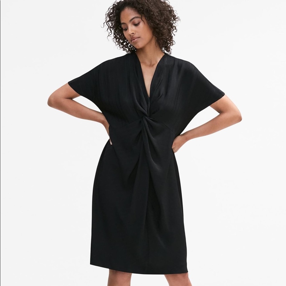 NWT Mm LaFleur Tina stripe in black